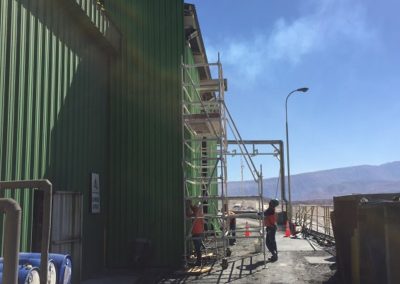 Servicio de inspección técnica en obra, mejoramiento sala de caldera – QUIBORAX S.A.